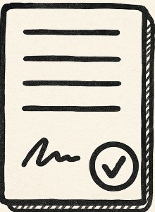 Vertrag Symbol Vertrag Symbol